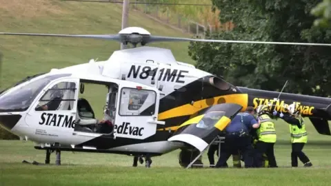 Five law enforcement personnel injured by gunfire in the state of Pennsylvania, including three in serious condition