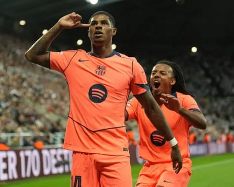 Forward spoils Newcastle's big night and insists: ‘I’m getting better at Barça’