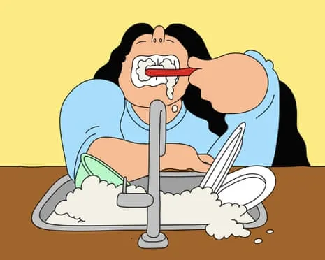 Should Our Housemate Cease Brushing Her Teeth at the Kitchen Sink?